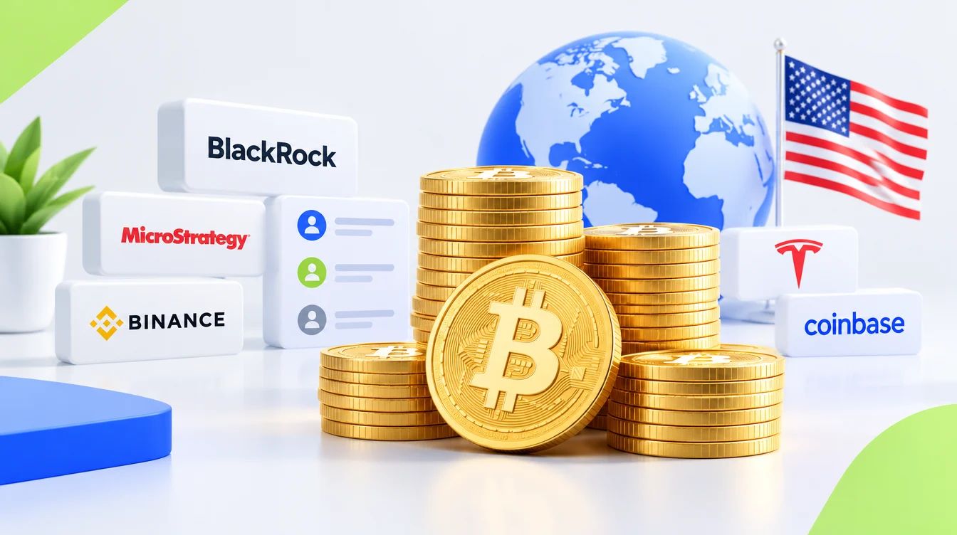 Кто владеет биткоином: крупнейшие держатели BTC и что о них известно
