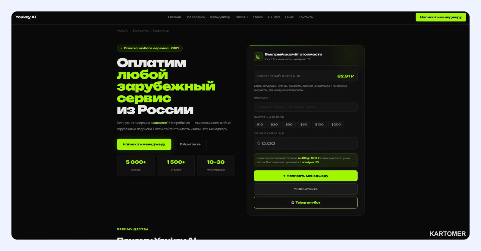 Скриншот: YouKeyAI