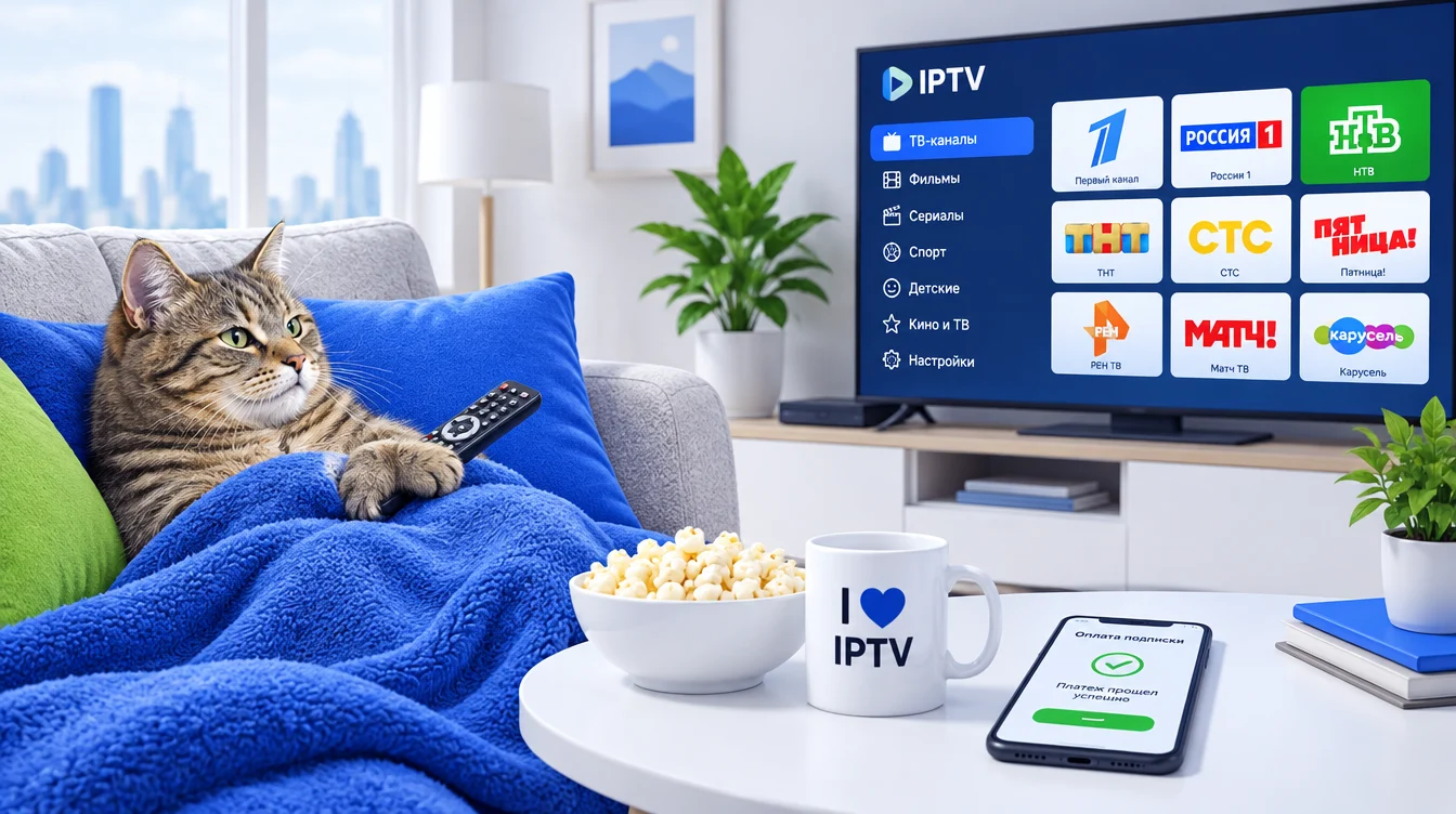 Купить подписку IPTV в России: как оплатить в 2026 году