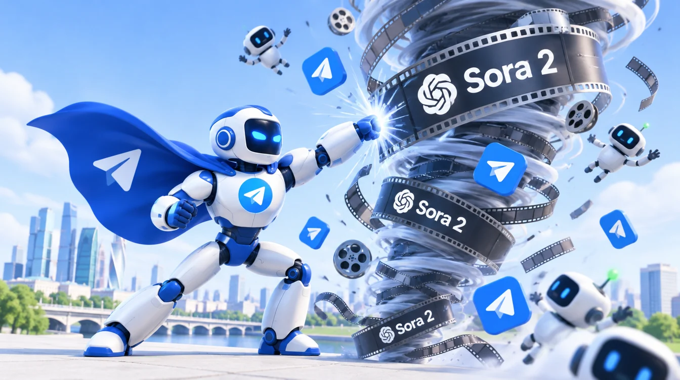 Лучшие телеграм-боты с SORA 2: как пользоваться в ТГ из России
