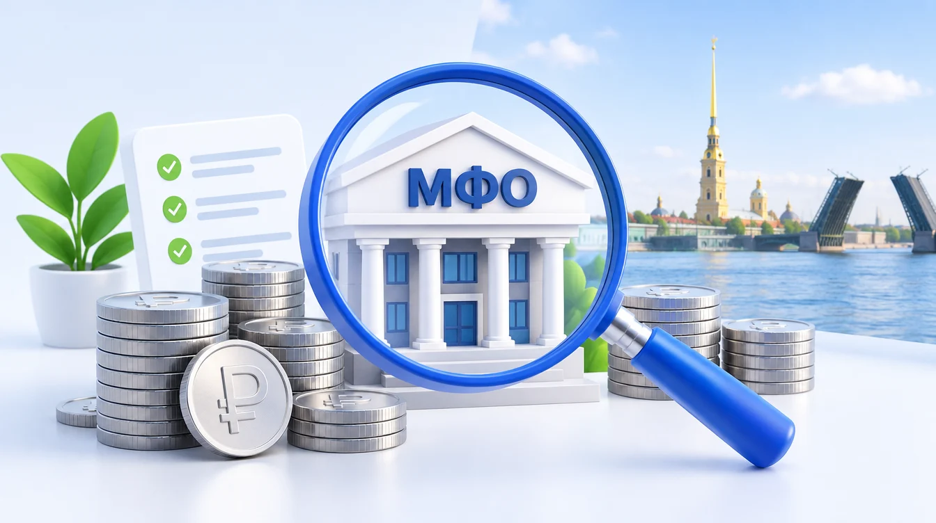 Лучшие займы в СПБ: список МФО в 2026 году