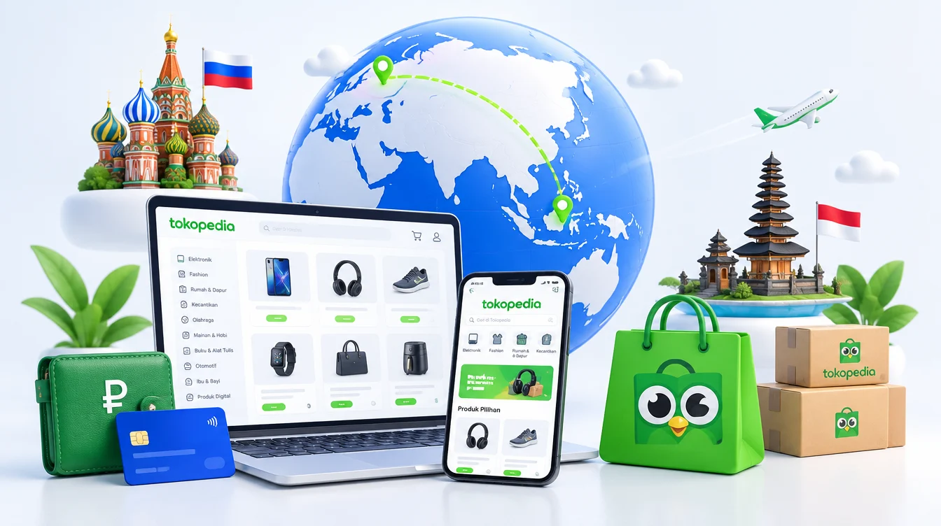 Маркетплейс Tokopedia: как покупать из России в 2026 году