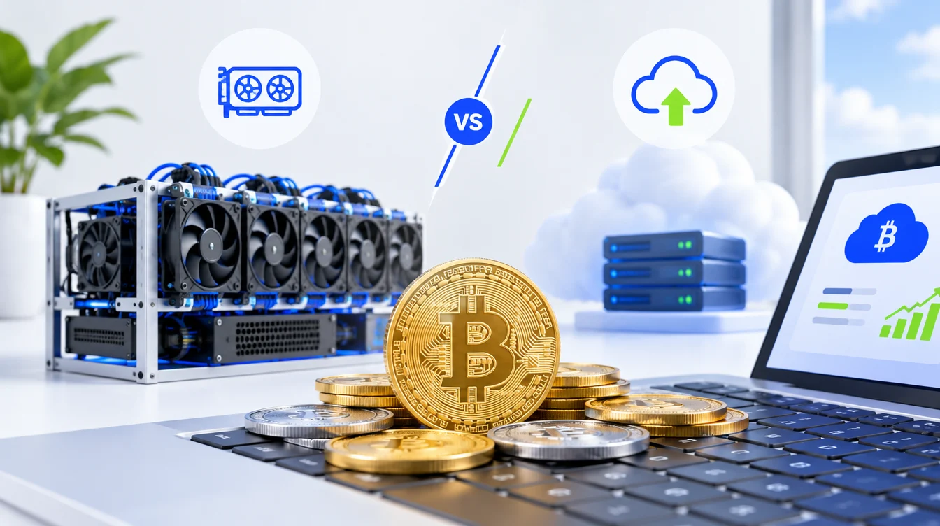 Майнинг-ферма vs. облачный майнинг: какой выбрать вариант?