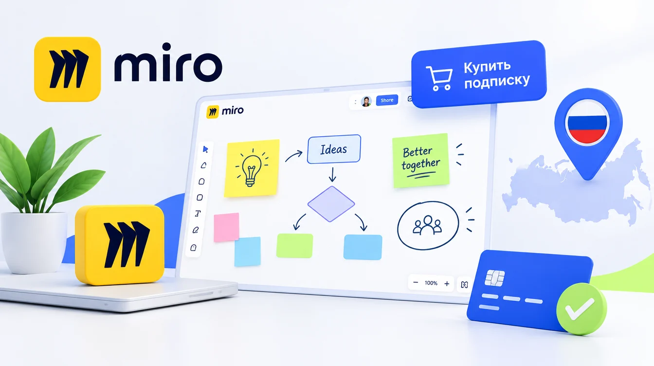Miro: купить подписку из России — подробное руководство по оформлению доступа