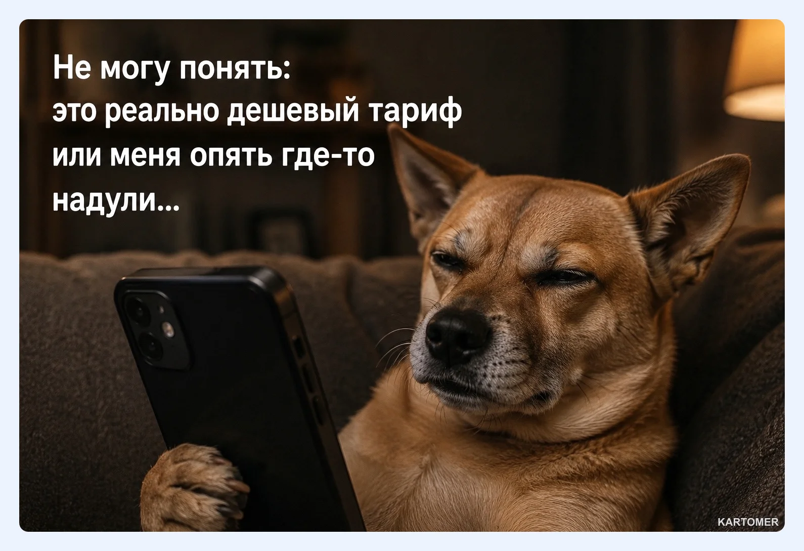 Скриншот: Выгодные тарифы О Мобайл