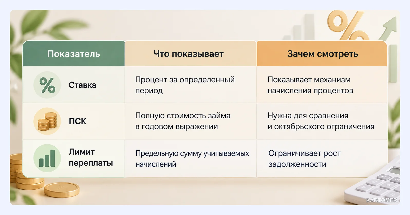 Скриншот: ПСК 200% и переплата 100%