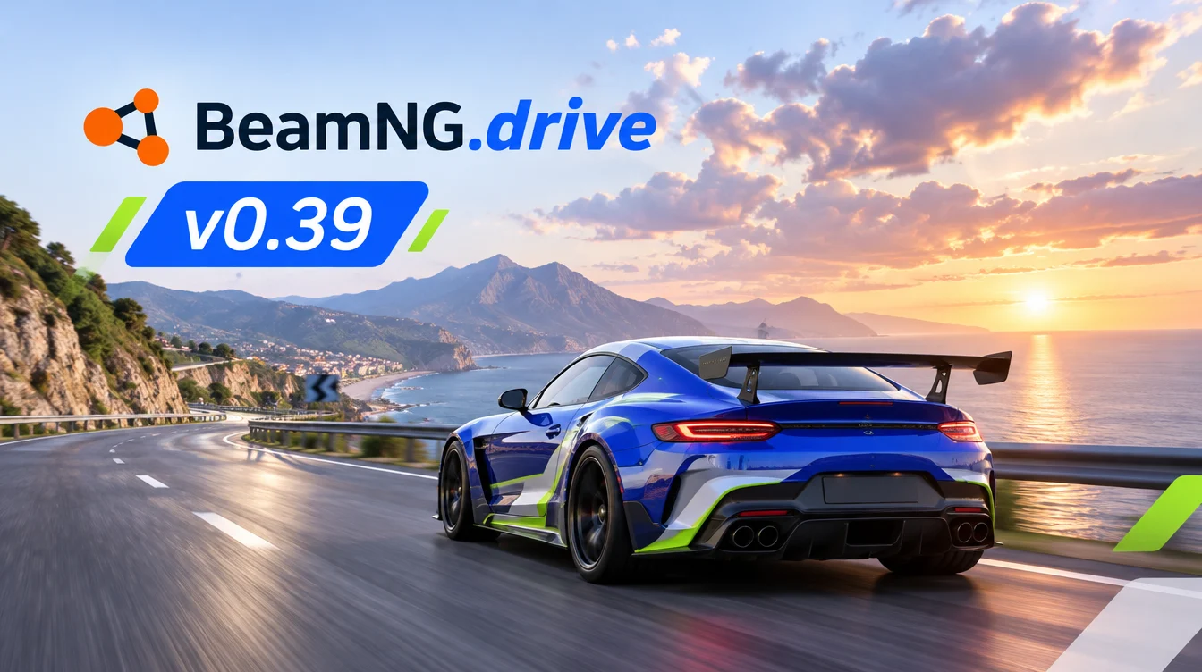 Обновление BeamNG.drive v0.39
