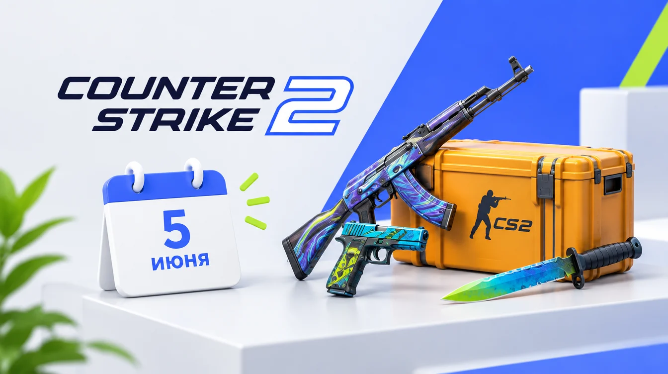 Обновление КС2 5 июня: Новые скины Counter-Strike 2