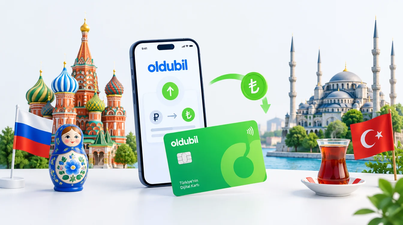 Oldubil: как пополнить турецкую виртуальную карту в России в 2026 году