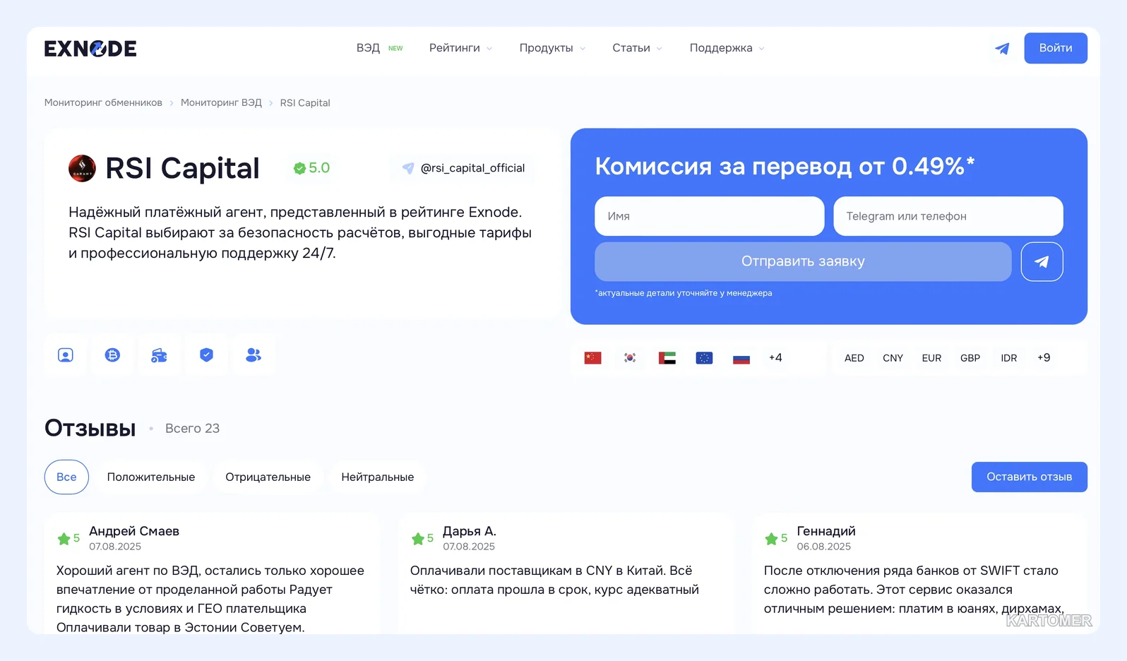 Скриншот: №1 RSI