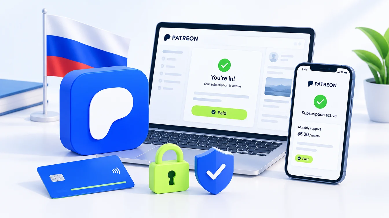 Patreon в России: как купить и оплатить подписку в 2026 году