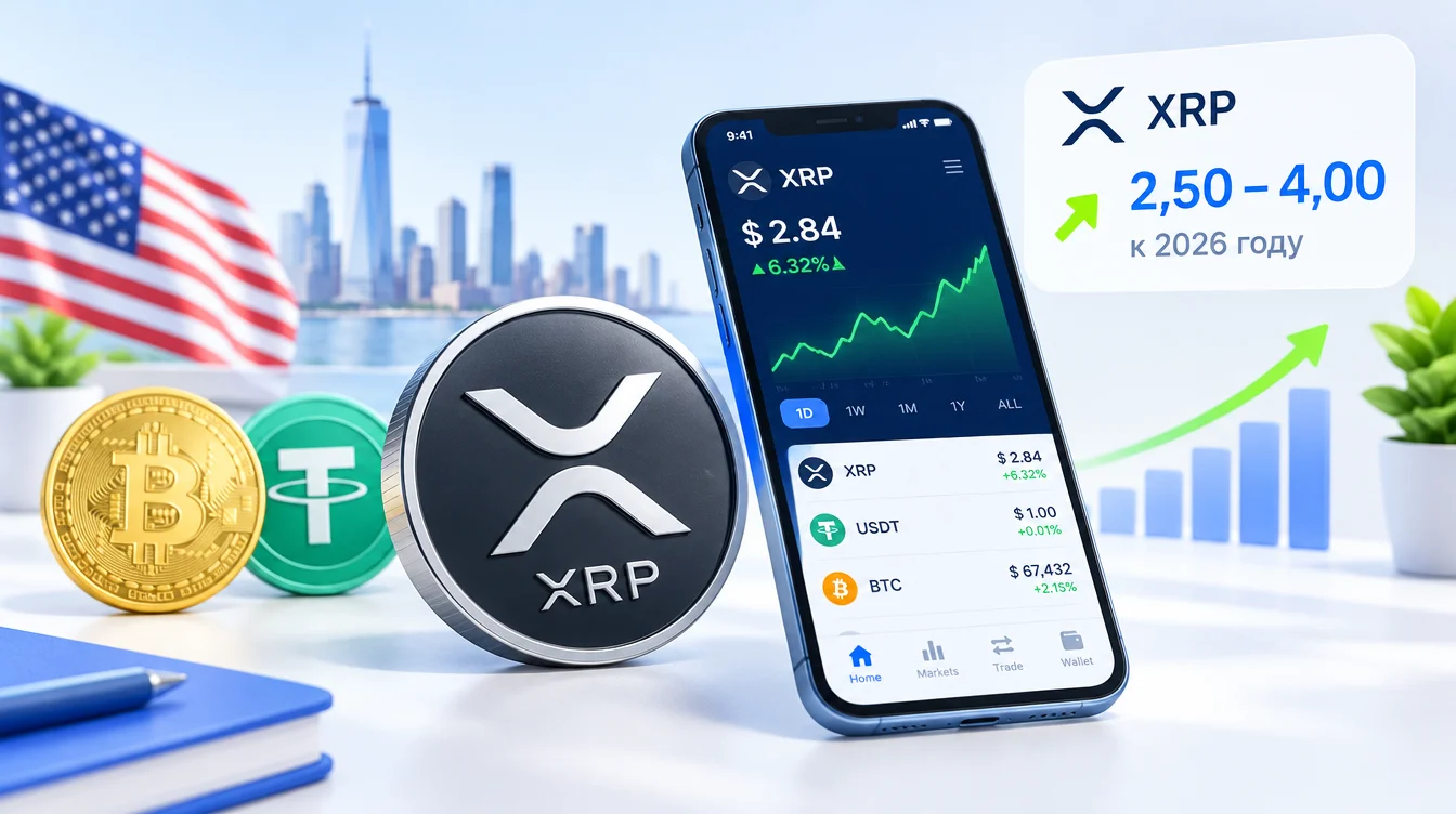 Будущее XRP: эксперты ожидают роста курса до 2,50–4,00 к 2026 году