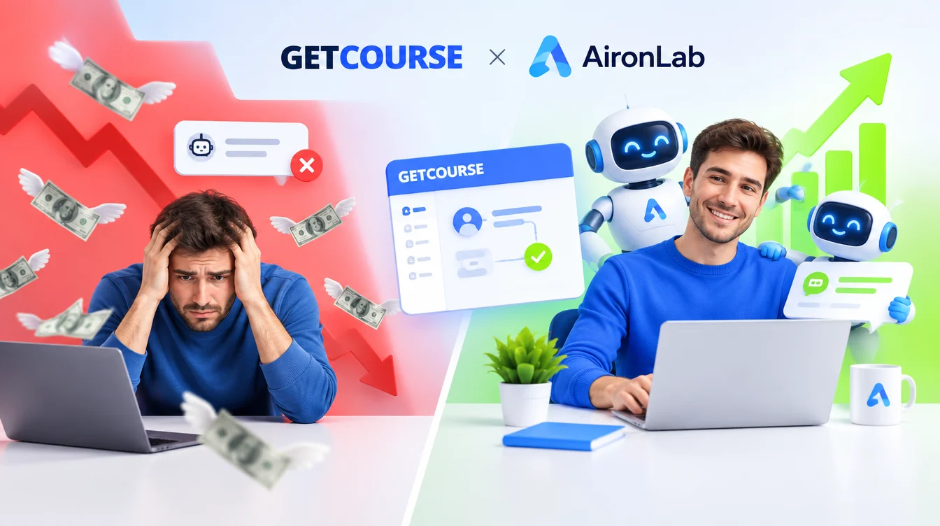 Почему ваш бот на GetCourse сливает лиды (и как поднять конверсию на +40% за 3 дня)