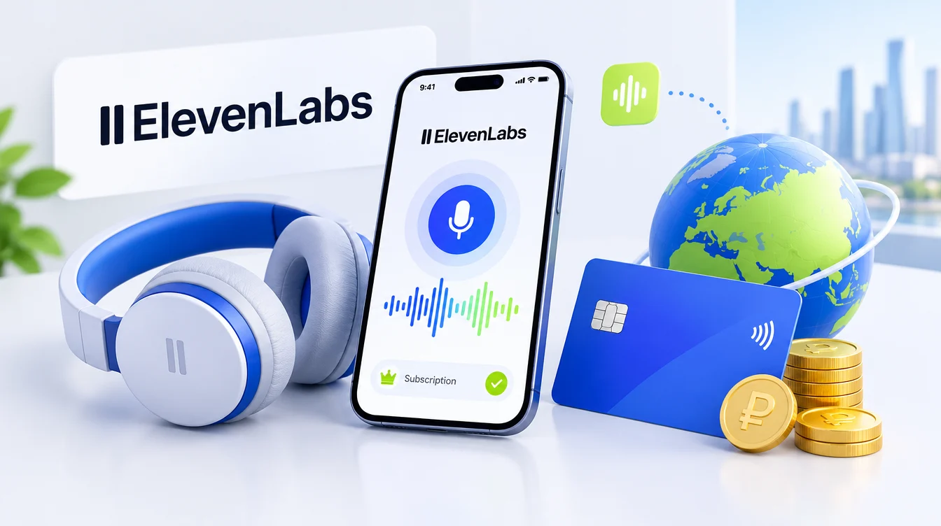 Подписка ElevenLabs в России 2026 — как купить и оплатить без ограничений