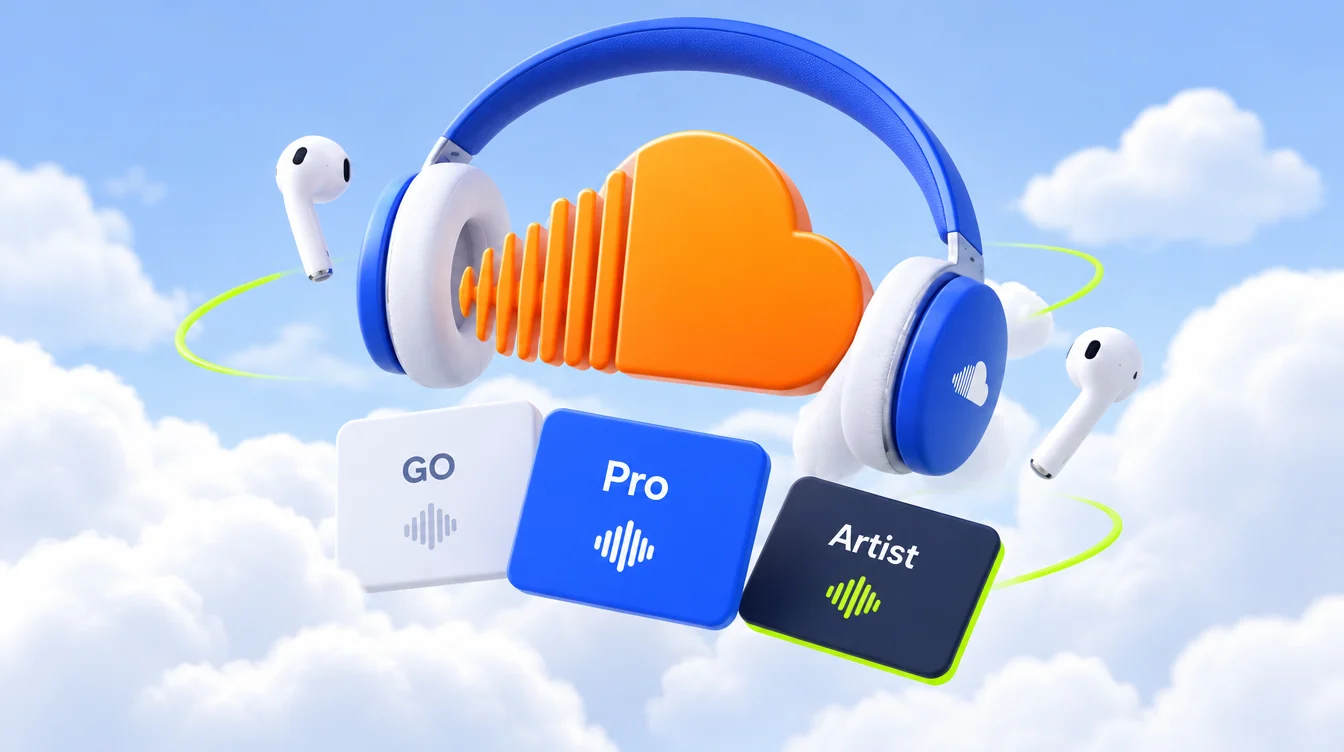 Подписка SoundCloud — купить GO, Pro и Artist выгодно
