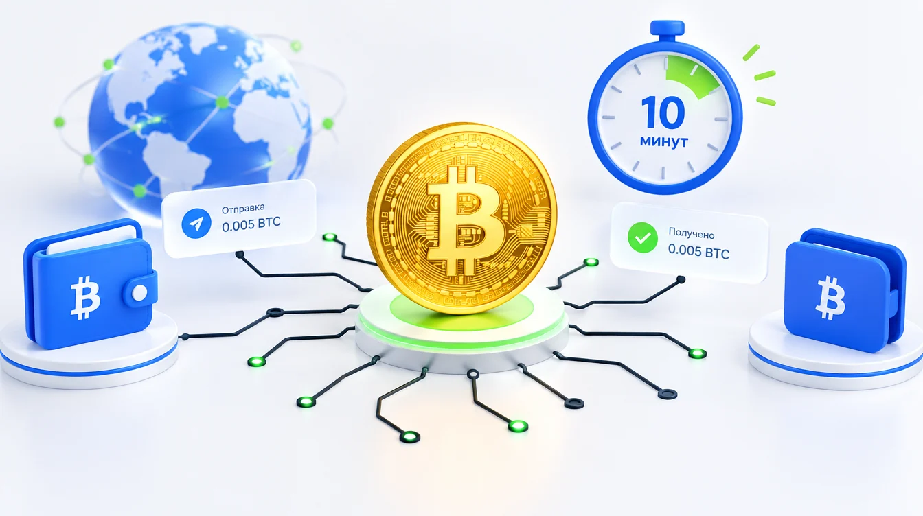 Изучите всё о том, как происходит транзакция Биткоин за 10 минут