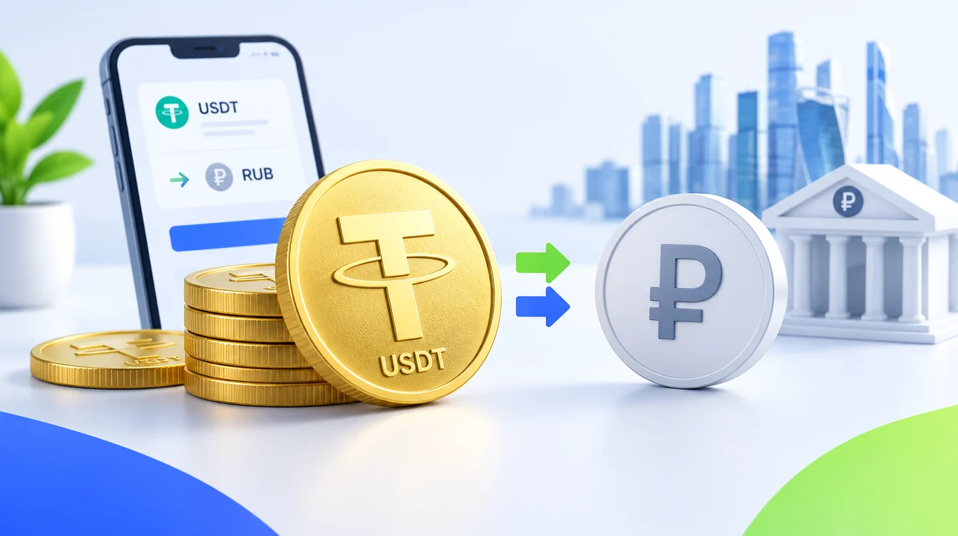 Продать USDT за рубли: лучшие способы в 2026