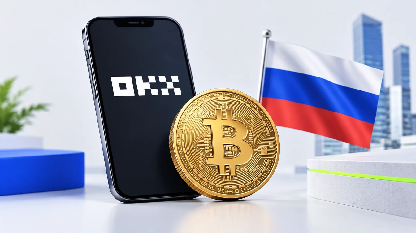 Работа биржи OKX в России