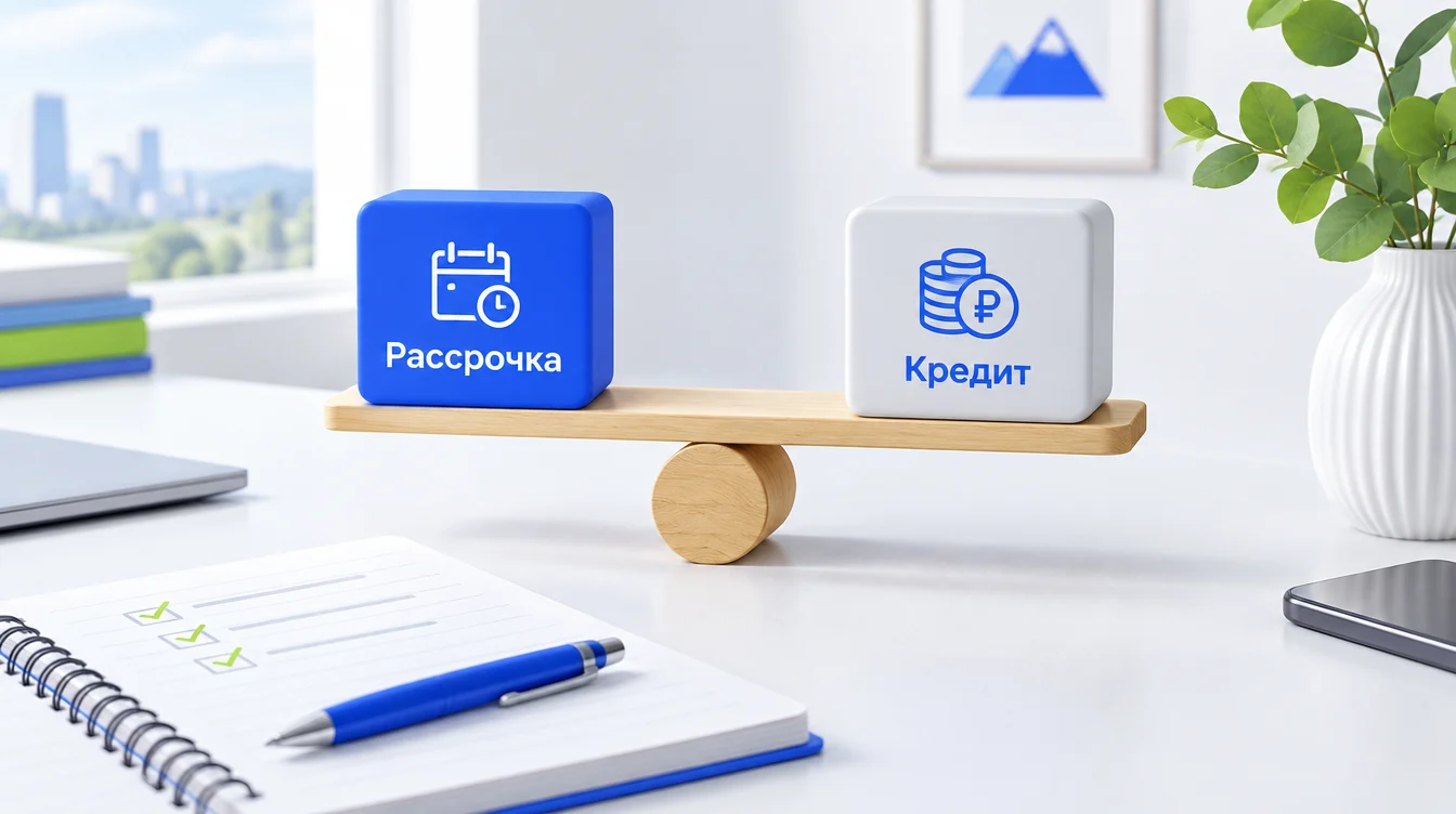 Рассрочка и кредит: в чем разница, что выгоднее и как оформить