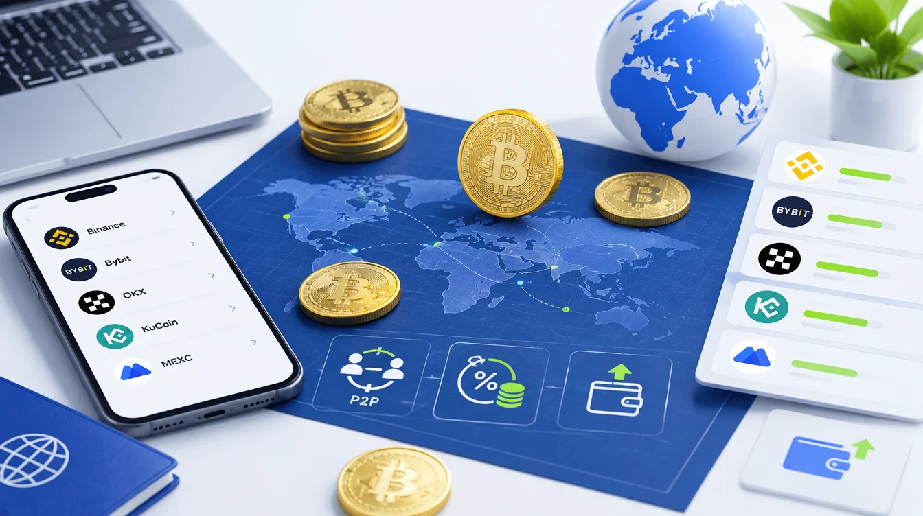 Рейтинг криптобирж в 2026 году: как выбрать площадку по P2P, комиссиям и выводу средств