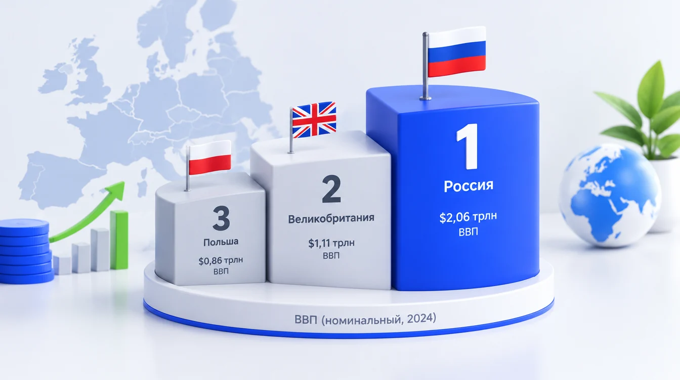 Россия - первая экономика Европы