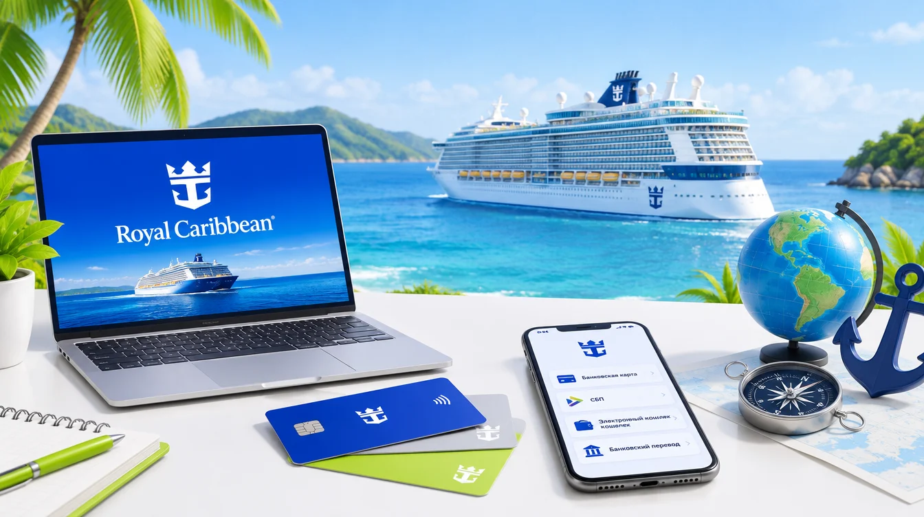 Роял Карибиан, как оплатить: способы оплаты круиза Royal Caribbean из России в 2026 году