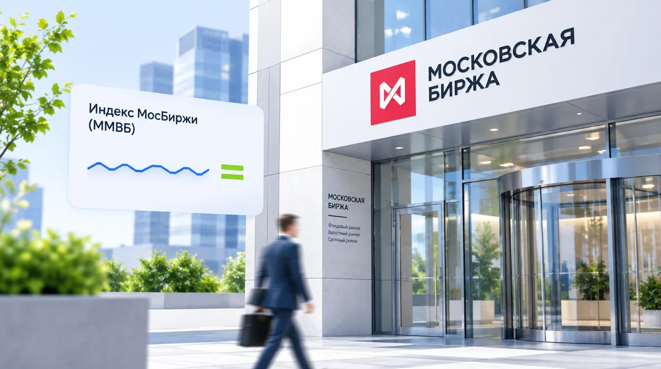 Рынок акций РФ: Индекс МосБиржи (ММВБ) не изменился по итогам торгов