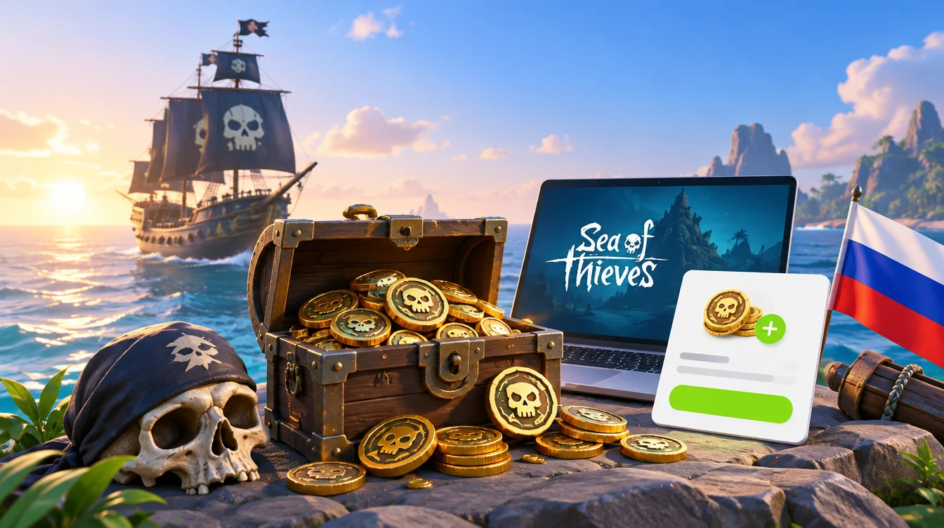 Sea of Thieves донат в России: как купить Ancient Coins и задонатить в 2026 году