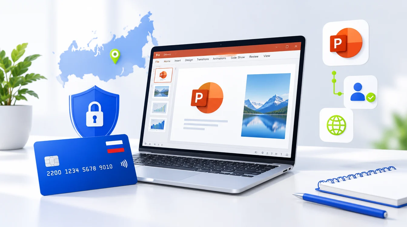 Сколько стоит PowerPoint: пополнить из России в 2026 году