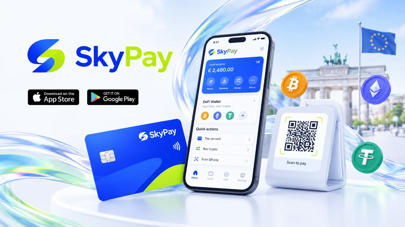 SkyPay: карта, DeFi-кошелёк, пополнение и отзывы о сервисе