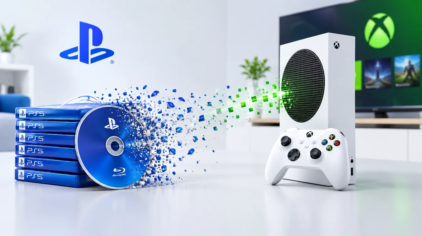 Sony прекращает производство дисков для PlayStation