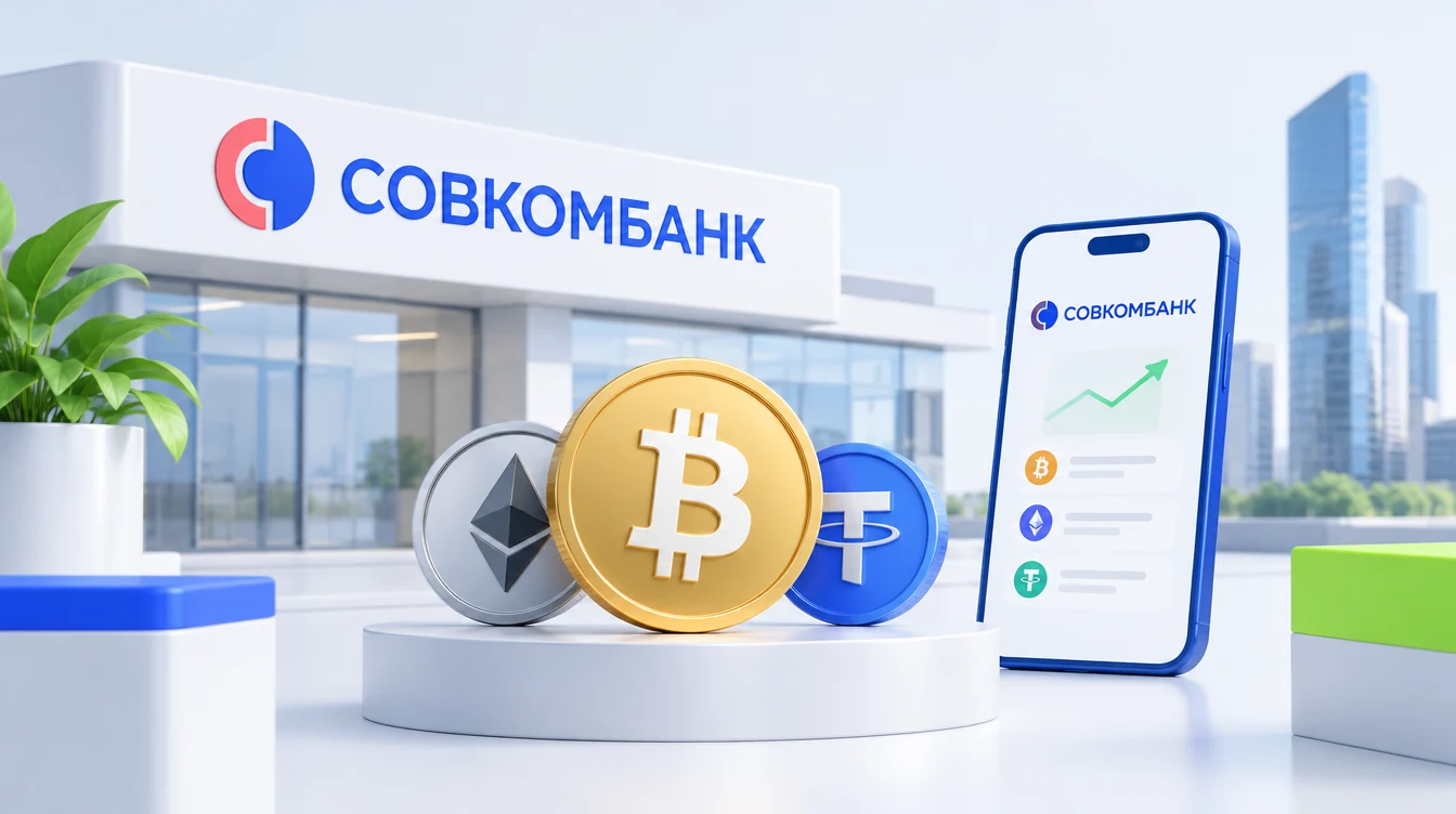 Совкомбанк готовит запуск криптоопераций в 2026 году: что это значит для рынка