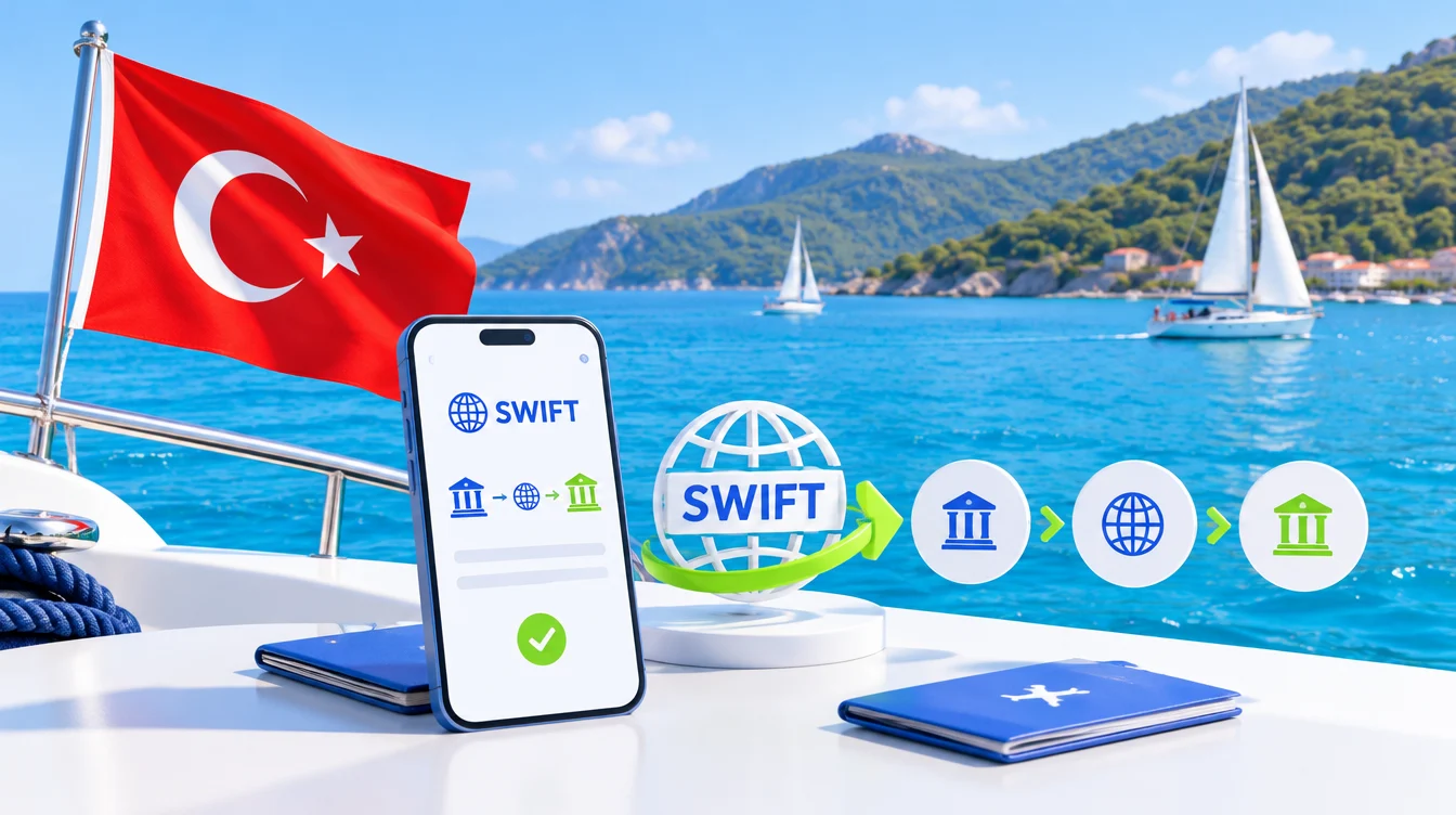 SWIFT переводы из Турции: пошаговая инструкция по переводу