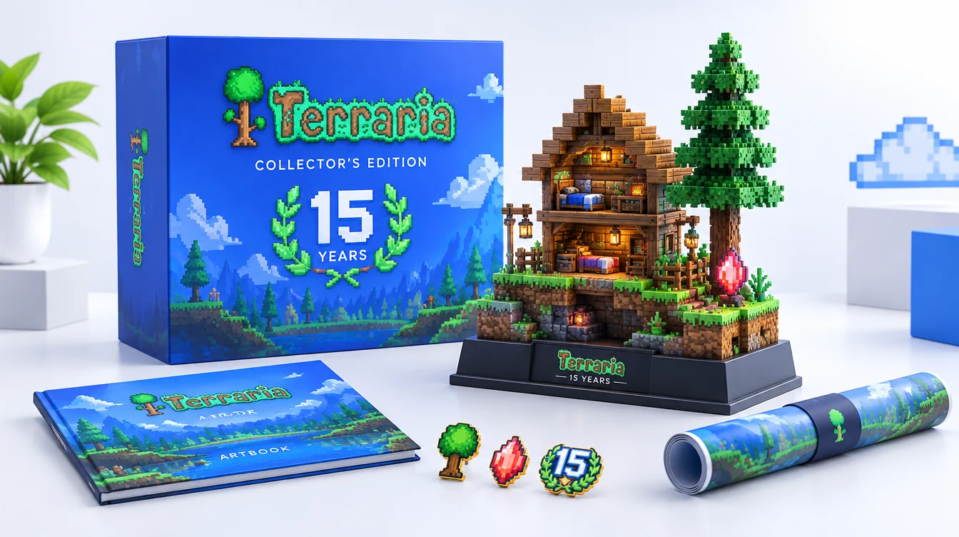 Terraria празднует 15-летие: анонсировано масштабное коллекционное издание