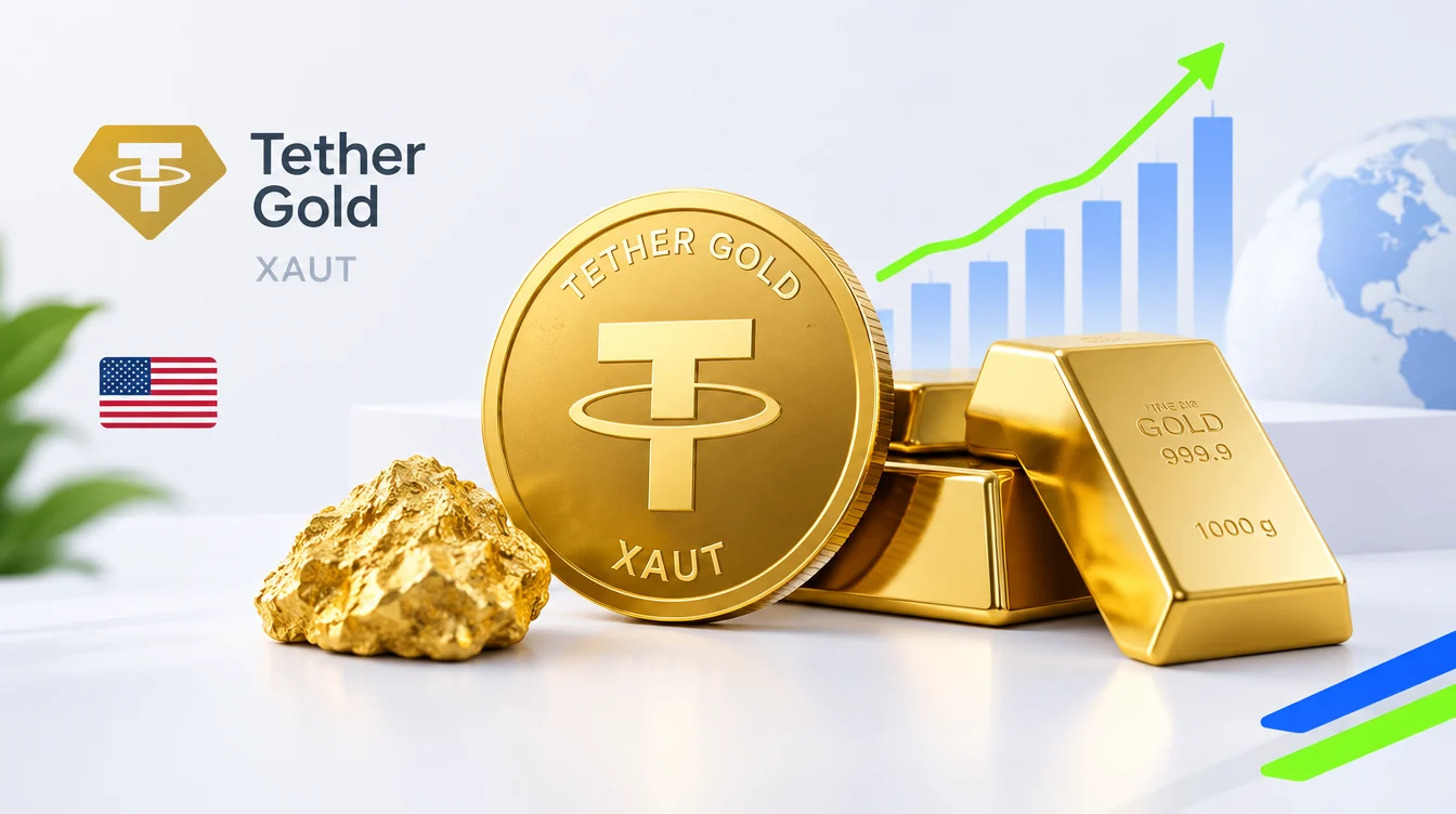 Tether Gold (XAUT): что это, как работает токен, обеспеченный золотом, и какие у него риски