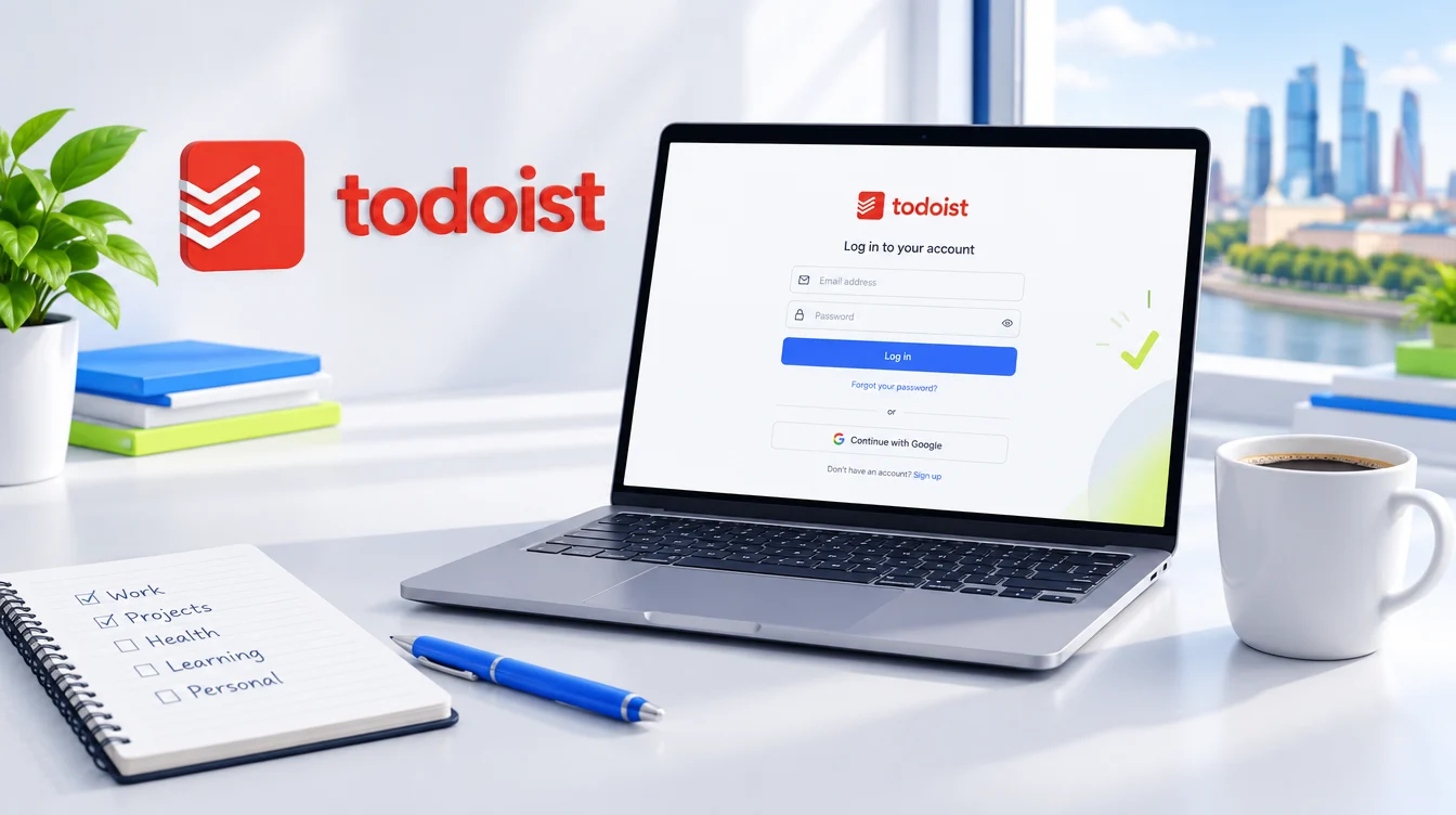 Todoist: вход в аккаунт, тарифы и подписка в России в 2026 году