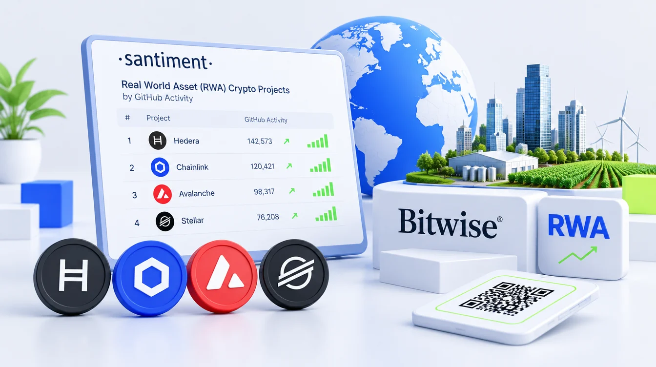 Токенизация выходит в хардкор: RWA-проекты рвут по деву, а Bitwise говорит о многотриллионном рынке