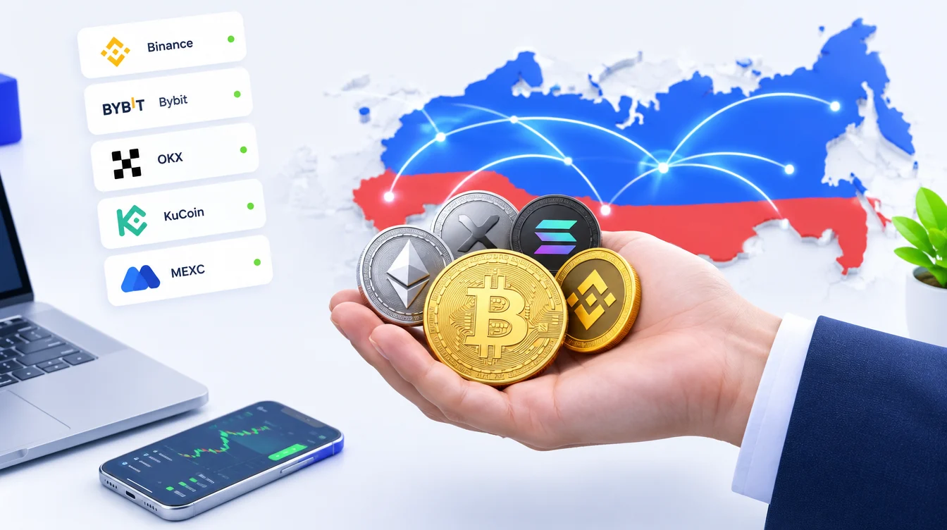 ТОП-5 криптобирж для россиян в 2026 году: рейтинг и сравнение платформ
