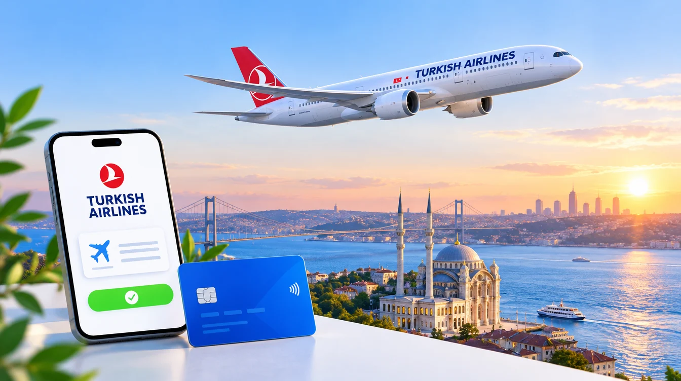Turkish Airlines: оплата билетов из России в 2026 году