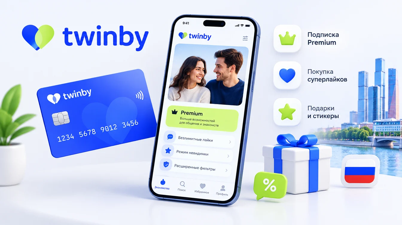 Twinby Premium: как оплатить в России, промокоды и бесплатный доступ