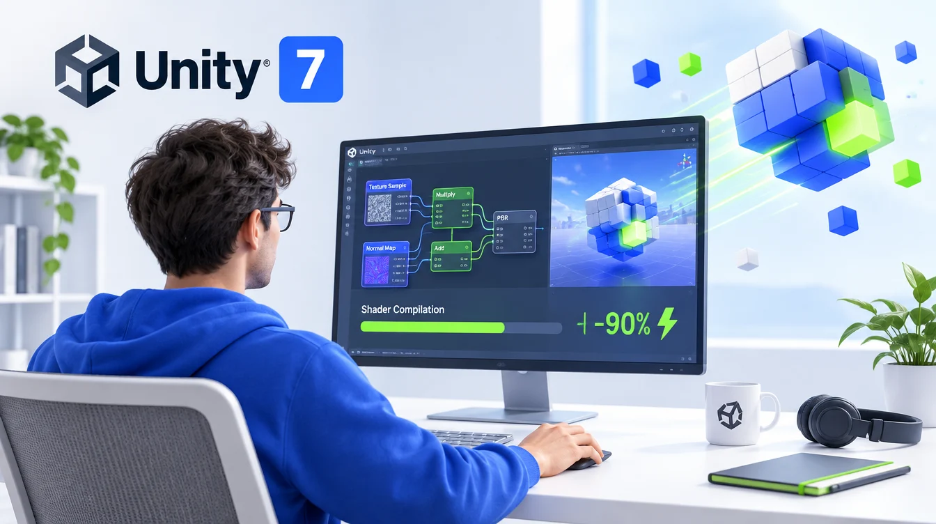 Unity 7 анонсирован: компиляция шейдеров станет на 90% быстрее