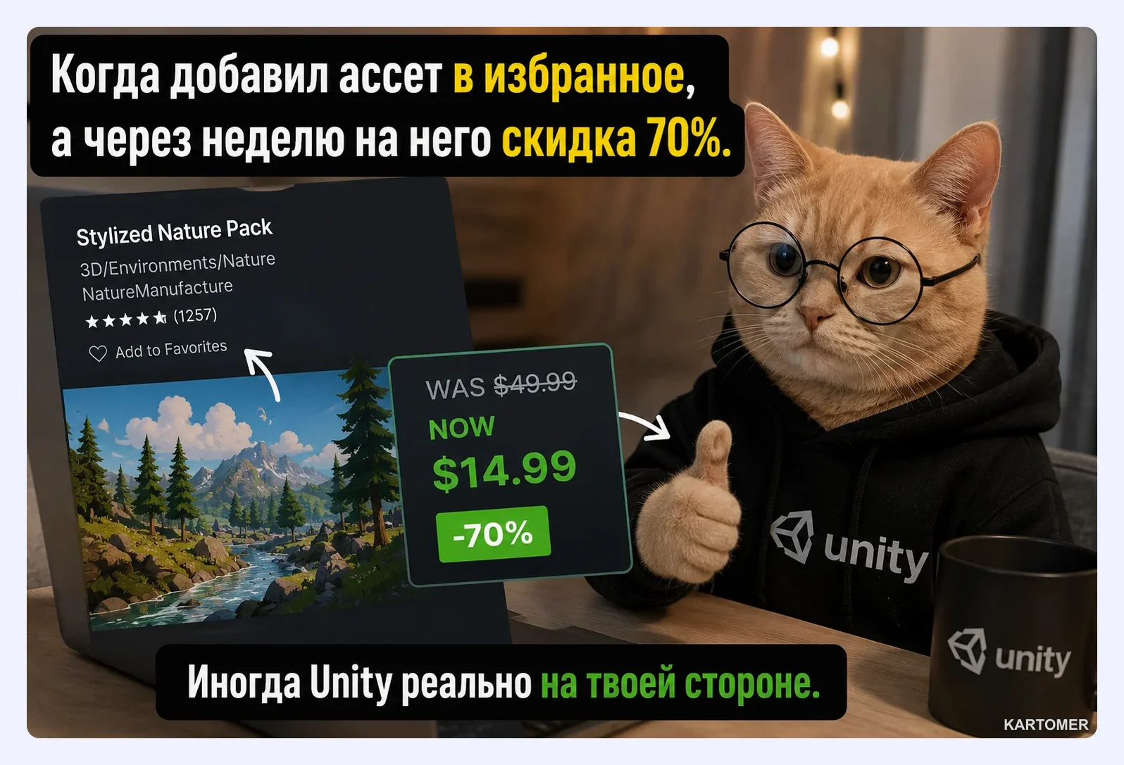 Скриншот: Как оплатить ассеты в Unity Asset Store