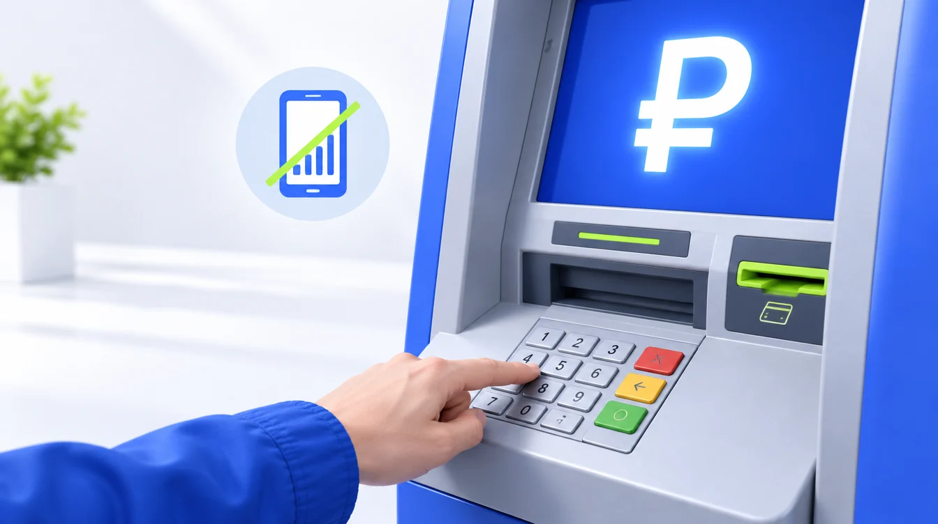 В России банкоматы смогут работать без мобильного интернета