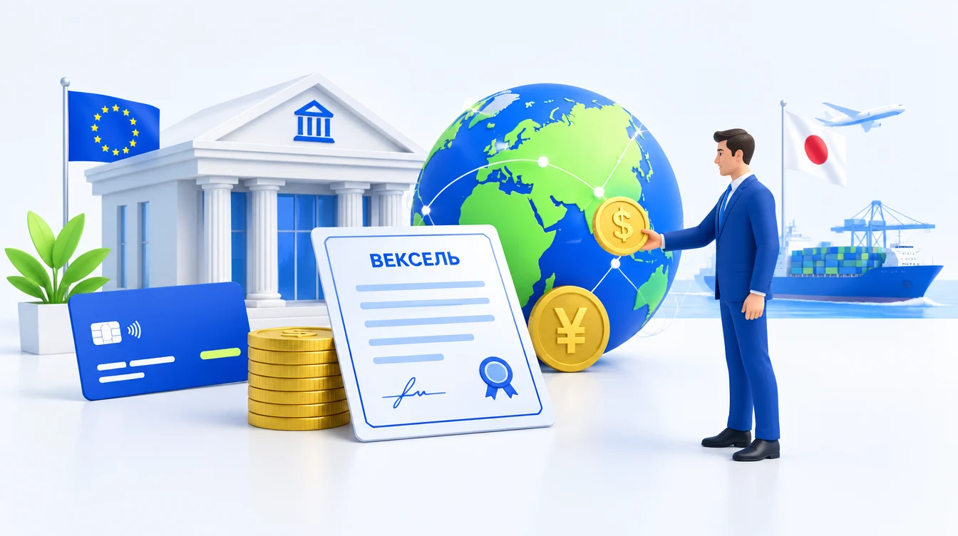 Вексель для ВЭД: новые возможности расчетов с зарубежными поставщиками