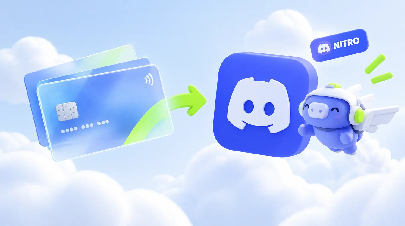 Виртуальные карты для оплаты Discord Nitro в 2026 году