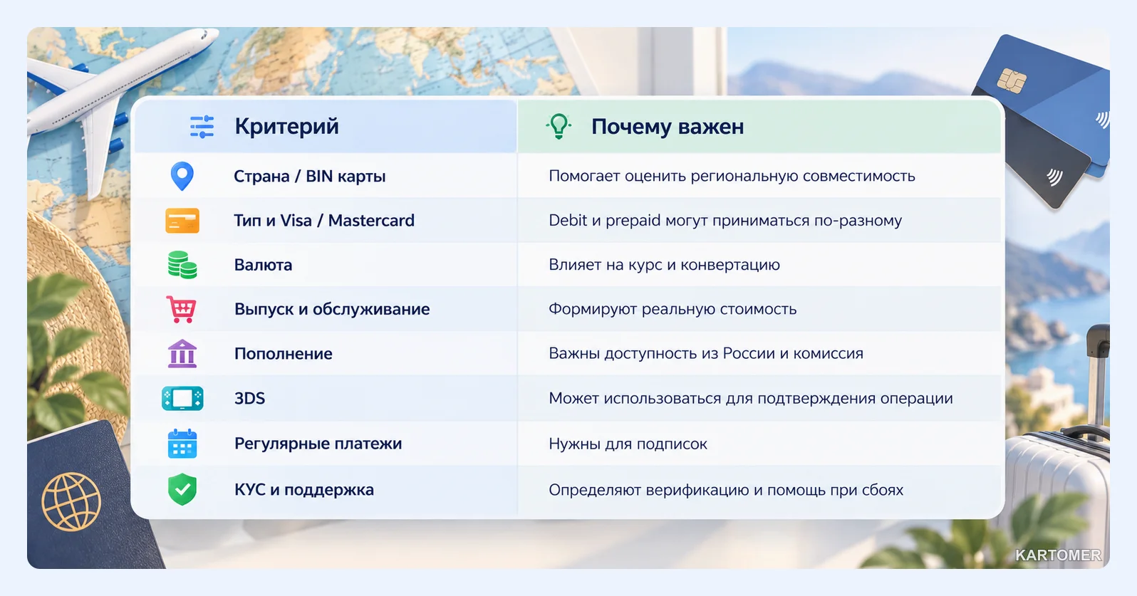 Скриншот: На что смотреть при выборе карты