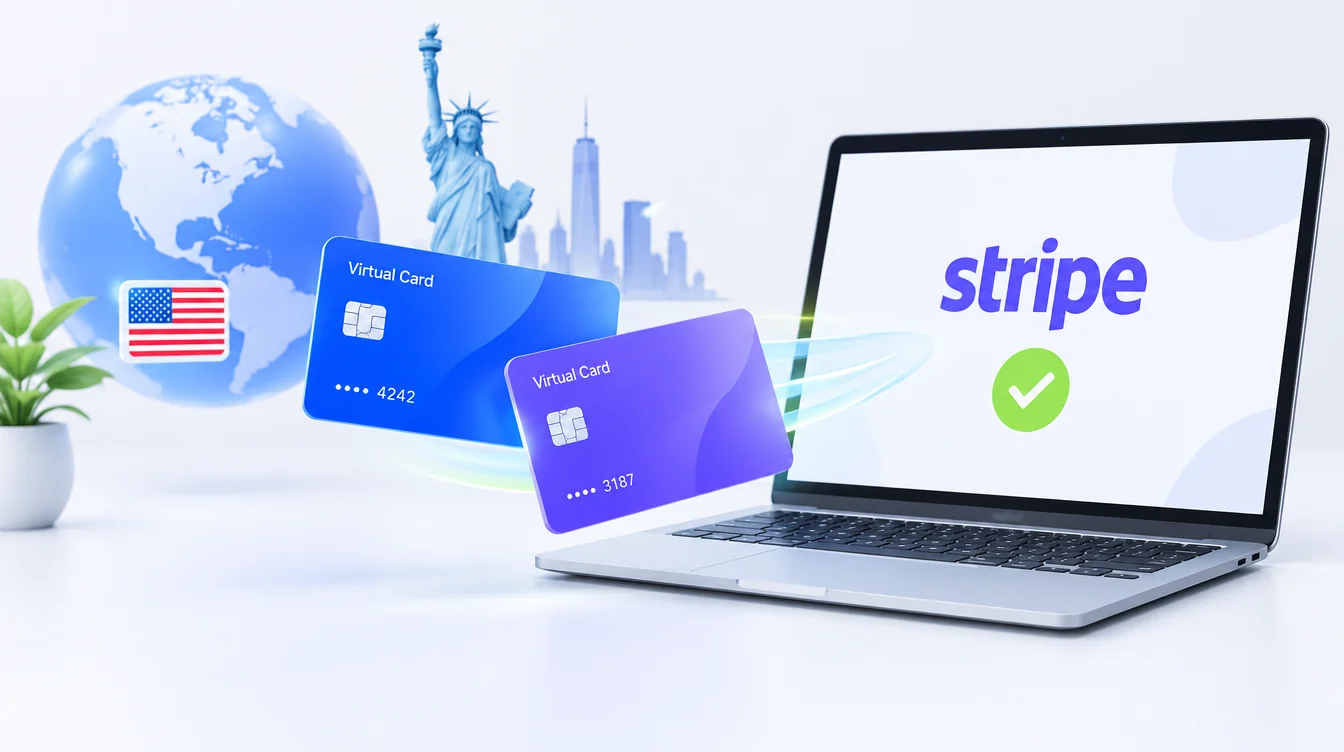 Виртуальные карты для оплаты Stripe в 2026 году: как выбрать карту для зарубежных платежей