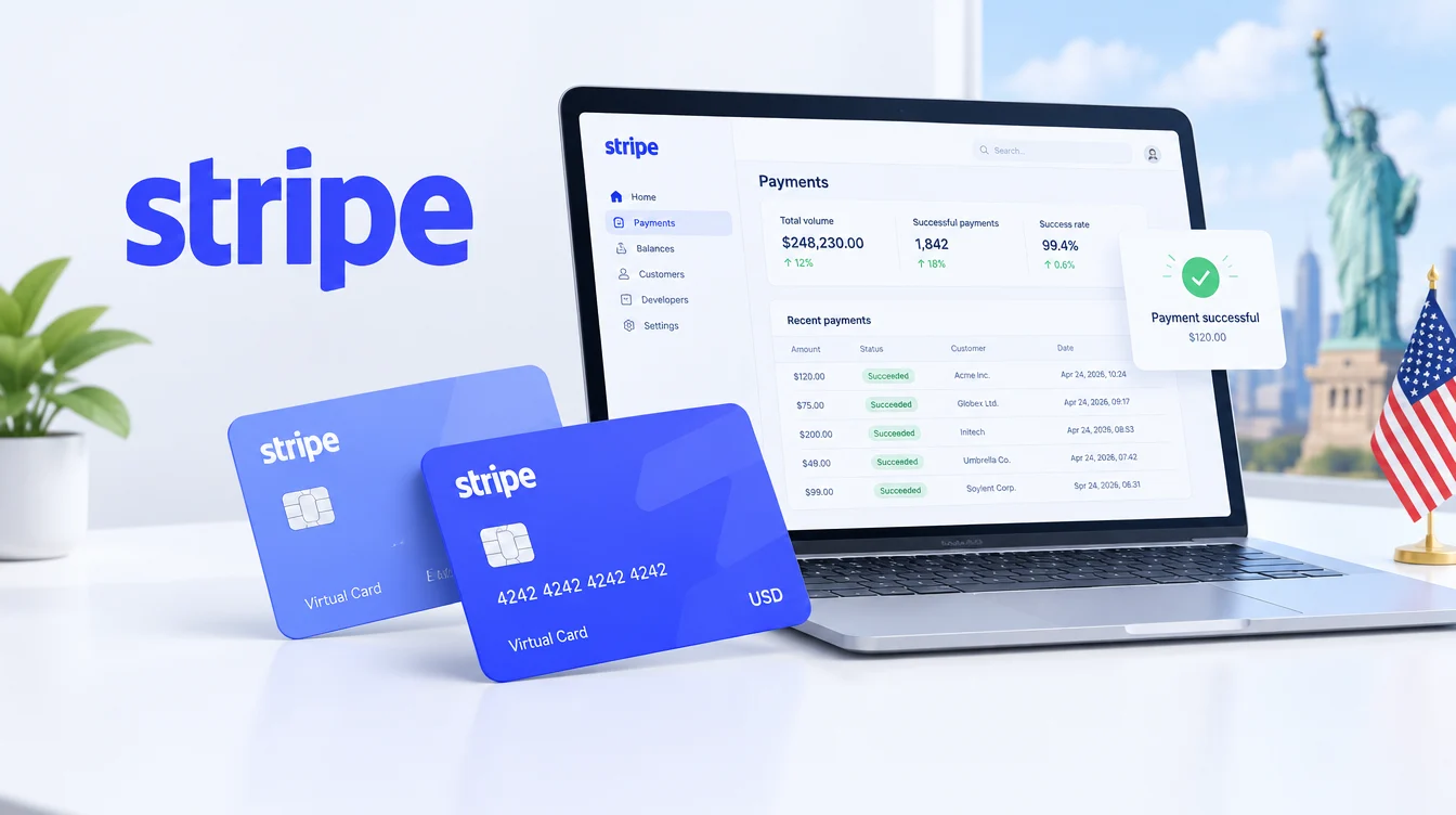 Виртуальные карты для Stripe в 2026 году: как выбрать и оформить карту