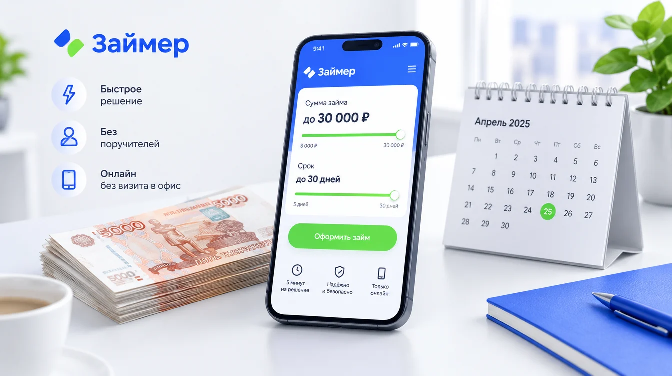Взять займ без поручителей: быстрые варианты до зарплаты без визита в офис