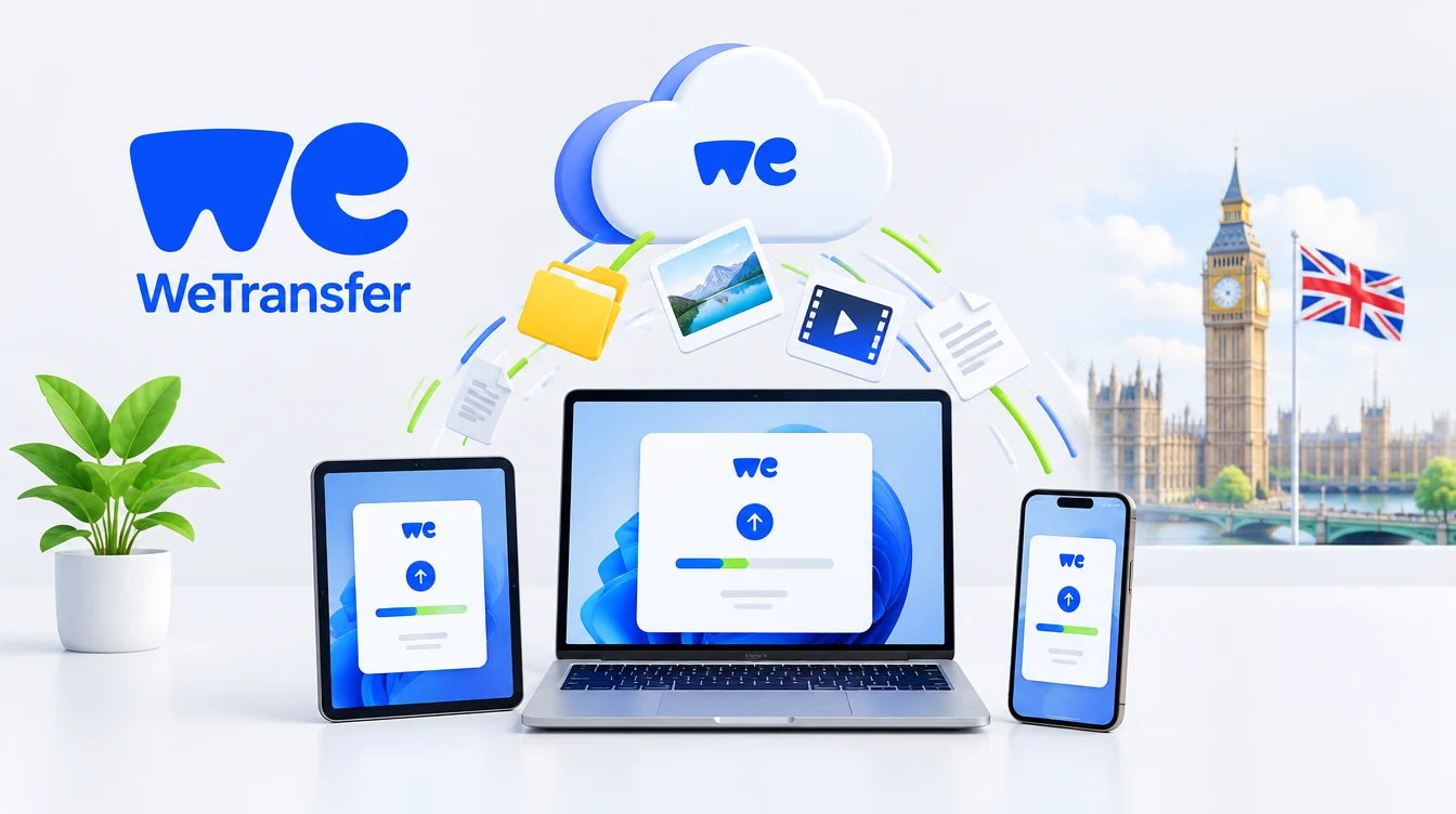 WeTransfer: простая и быстрая передача больших файлов в 2026 году